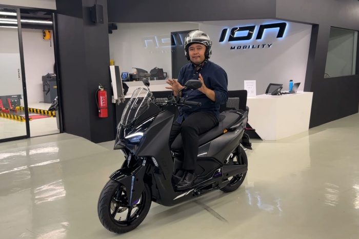 Motor Listrik Gede, Ganteng, Gokil, ION M1-S