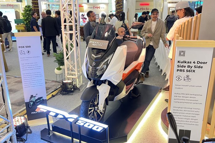 POLYTRON MELUNCURKAN MOTOR LISTRIK FOX 500