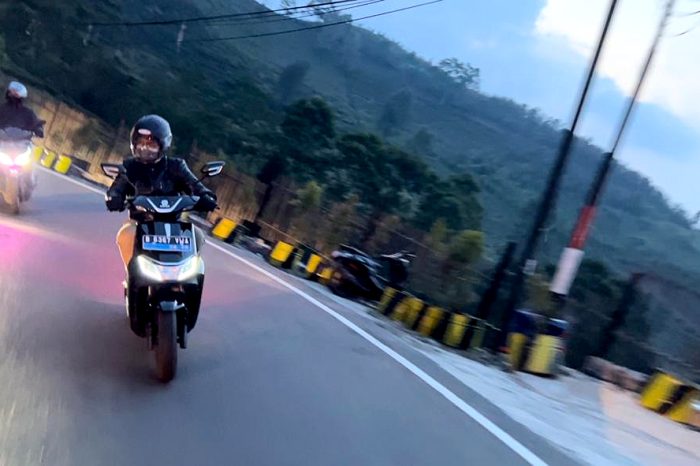 Motor listrik Davigo Dragon SLi, Test Gaspol Full Nanjak Ke Puncak Pass