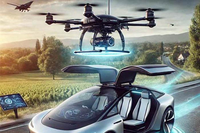 Ada Mobil Listrik Pakai Drone, Rekam Perjalanan Otomatis