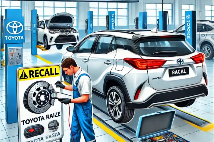 Toyota Panik? Recall Besar-Besaran Raize & Agya, Ada Masalah di Sistem Rem