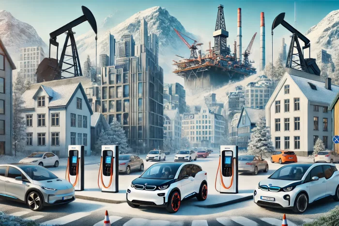 Norwegia Negara Penghasil Minyak, Mobil Listrik Bebas Pajak, Parkir Gratis dan Bisa Nyalip di Jalur Bus