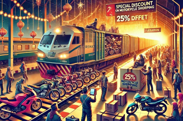 KAI Diskon hingga 25% Layanan Pengiriman Motor, Mulai 15 Maret Sampai 6 April