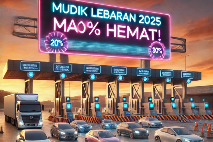 Jadwal Diskon Tarif Tol 20% Lebaran 2025, Jawa dan Sumatra