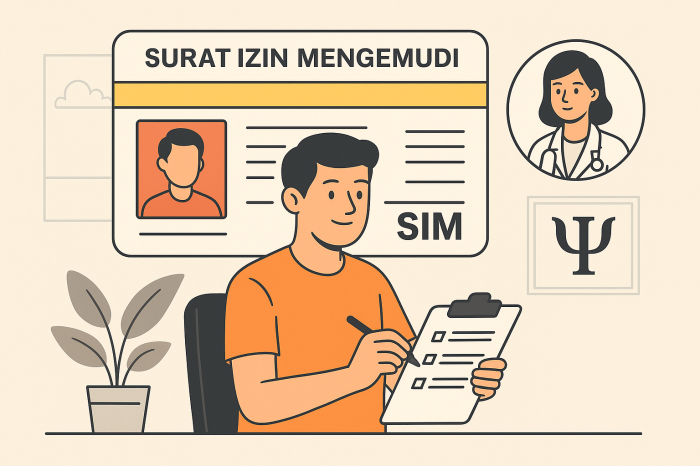 Perpanjang SIM? Siap-Siap Uji Kesehatan & Psikotes Lagi. Tes Cinta Aja Gak Seribet Ini, Bro!