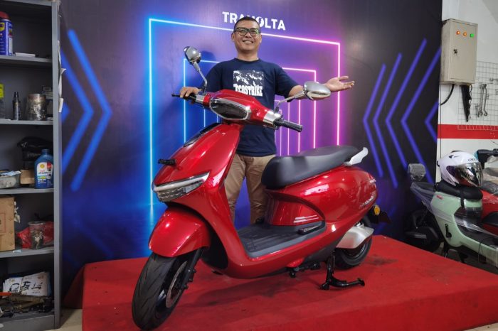 Motor Listrik Kaki Lima Rasa Sultan Uwinfly T90