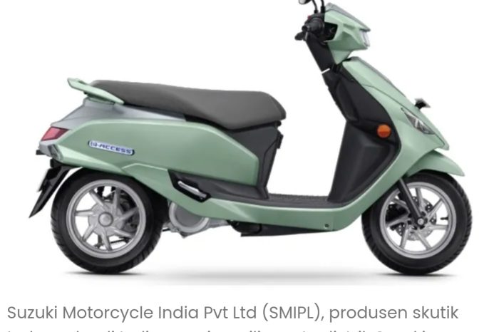 Suzuki e-Access Resmi Diproduksi! Skutik Listrik Baru dengan Jangkauan 95 KM & Teknologi Canggih
