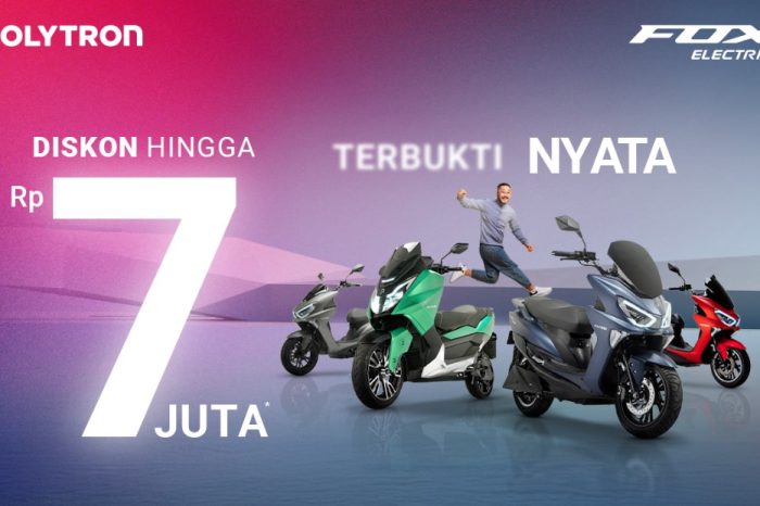 Potongan Hingga Rp7 Juta! Polytron Gelar Promo Eksklusif Sampai 30 Juni 2025 untuk Motor Listrik FOX-R dan FOX-S, Stok Terbatas untuk Warna Tertentu