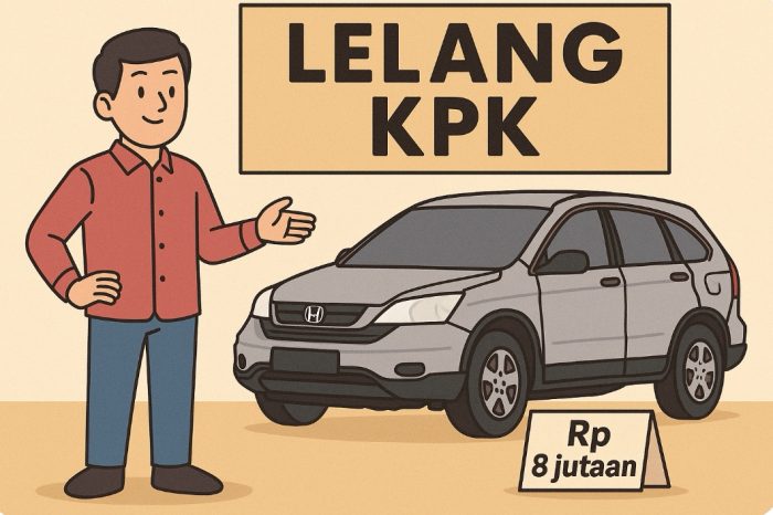 Banjir Mobil Mewah Sitaan KPK! Honda CR-V Cuma Rp 8 Jutaan, Triumph Bonneville Juga Ikut Dilelang