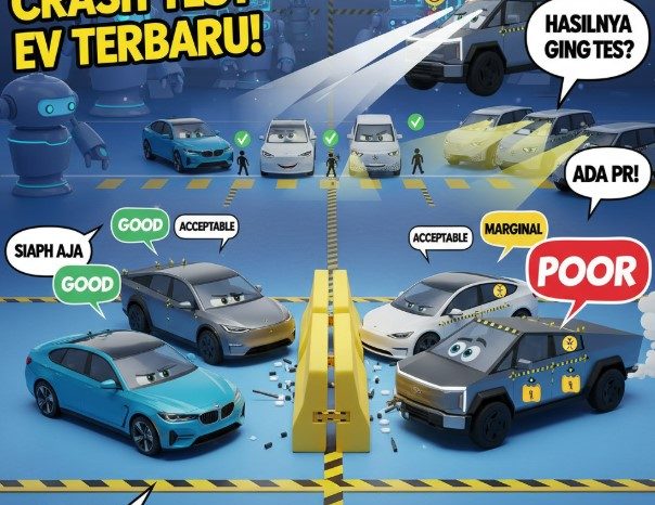 Crash Test EV Terbaru: Ada yang Jago, Ada yang Bikin Ngeri