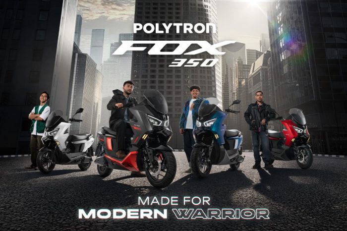 Polytron Luncurkan FOX 350: Motor Listrik “Modern Warrior” yang Bikin Urban Rider Makin Gaya, Makin Canggih, Makin Ngebut