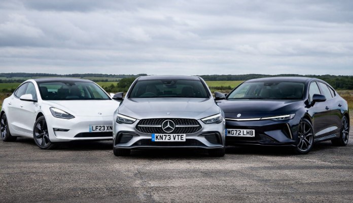 Adu Gengsi Sedan Listrik Kelas Eksekutif: Tesla, Mercedes, dan MG, Siapa Paling Bikin Profesional Kepincut?