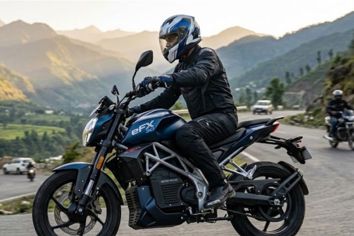 TVS Diam-Diam Siapkan Motor Sport Listrik eFX 30, Knalpot Pensiun Dini dan Motor Bensin Mulai Cari Kerja Sampingan?