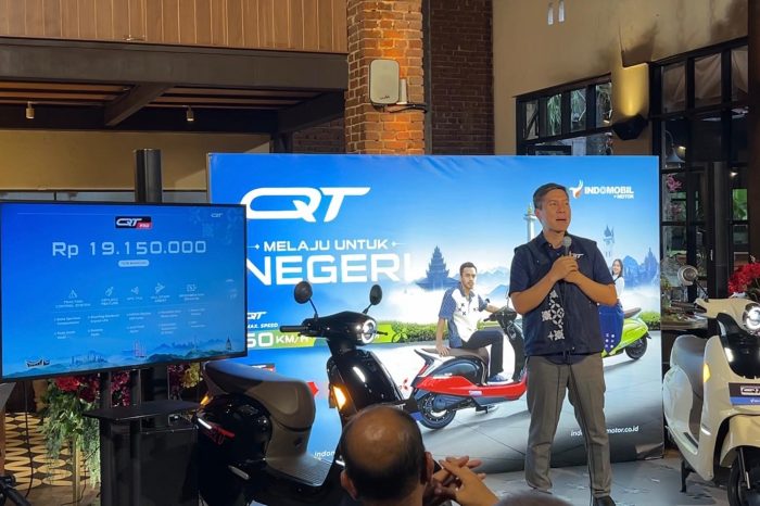 Motor Listrik Rp15,3 Juta Resmi Rilis di Bandung, QT & QT Pro Bawa Konsep “Indonesia Bergerak” dan Percepat Elektrifikasi Roda Dua di Jawa Barat